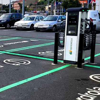 Servicio Punto de carga vehículo eléctrico